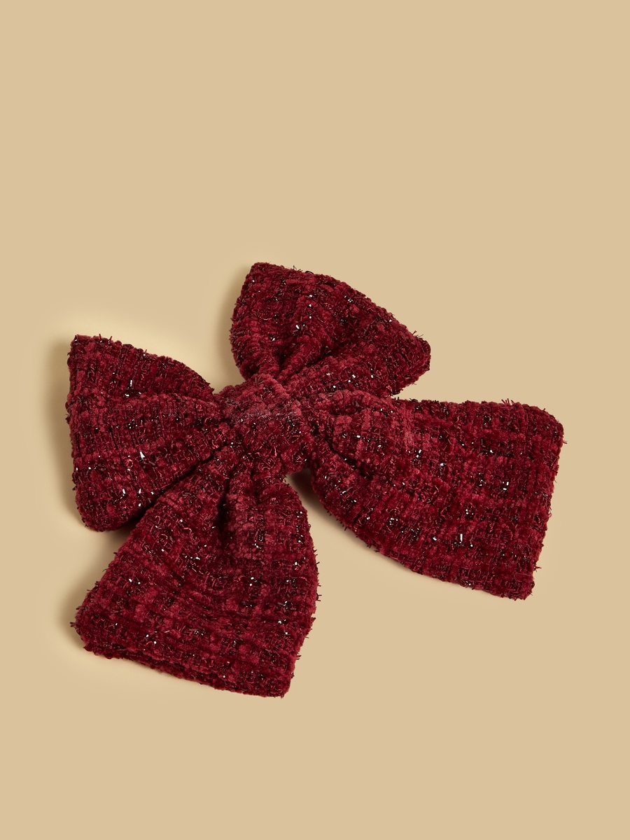 Bow Accent Hair Clip