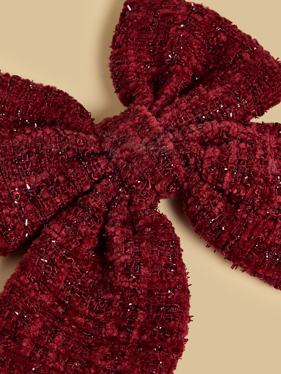 Bow Accent Hair Clip