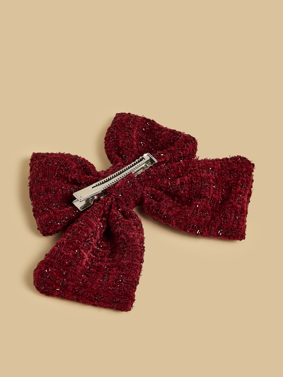 Bow Accent Hair Clip
