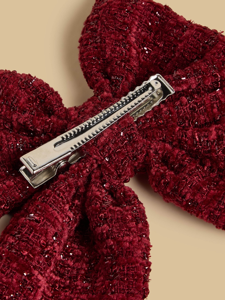Bow Accent Hair Clip