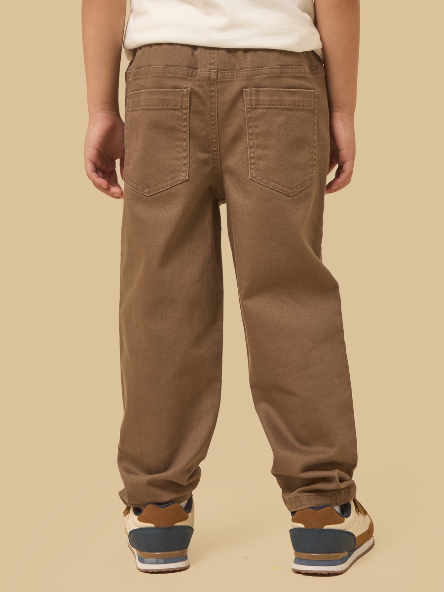 Pull-On Cotton Jeans