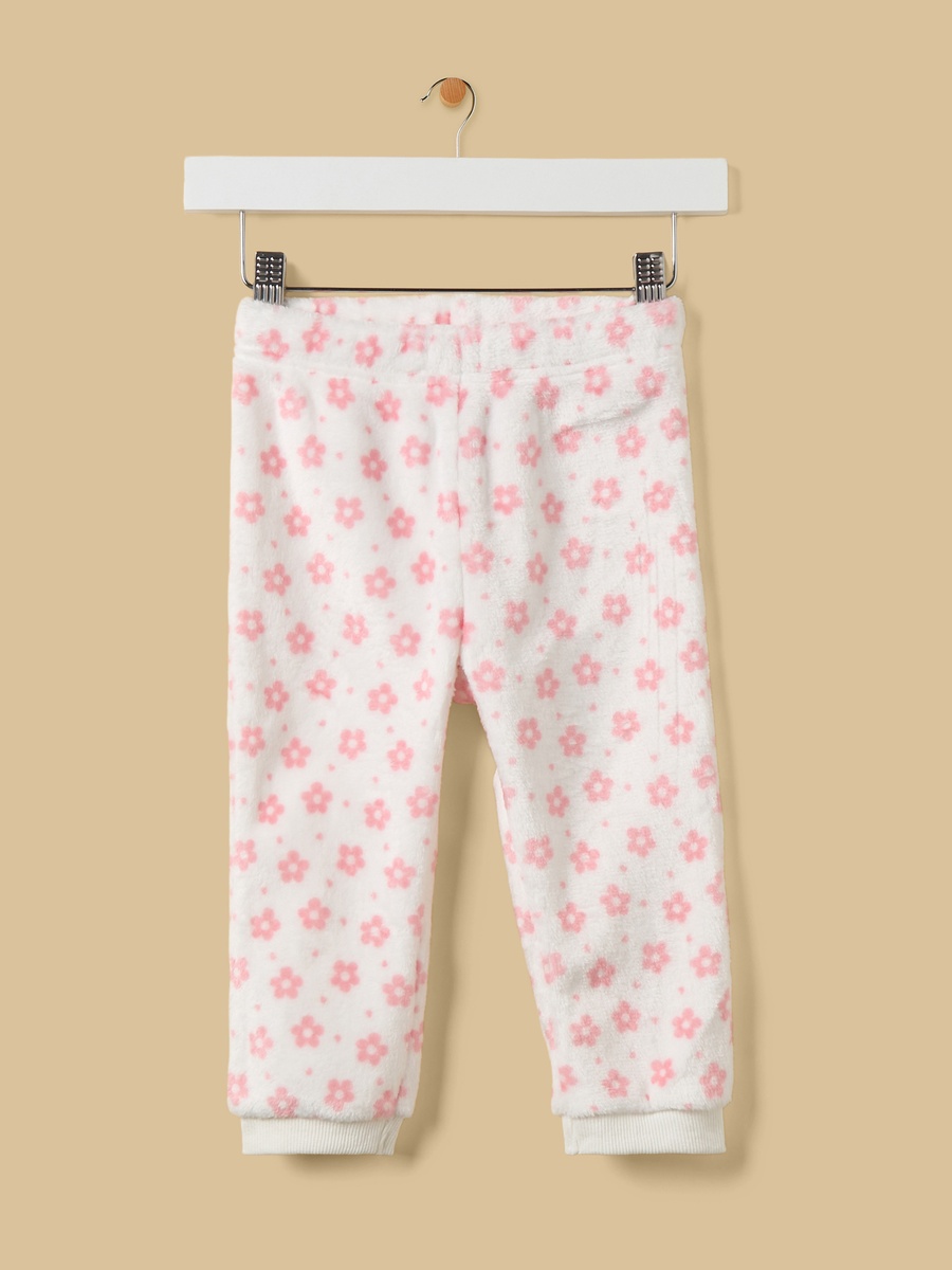 Bunny Applique Fleece Pyjama Set