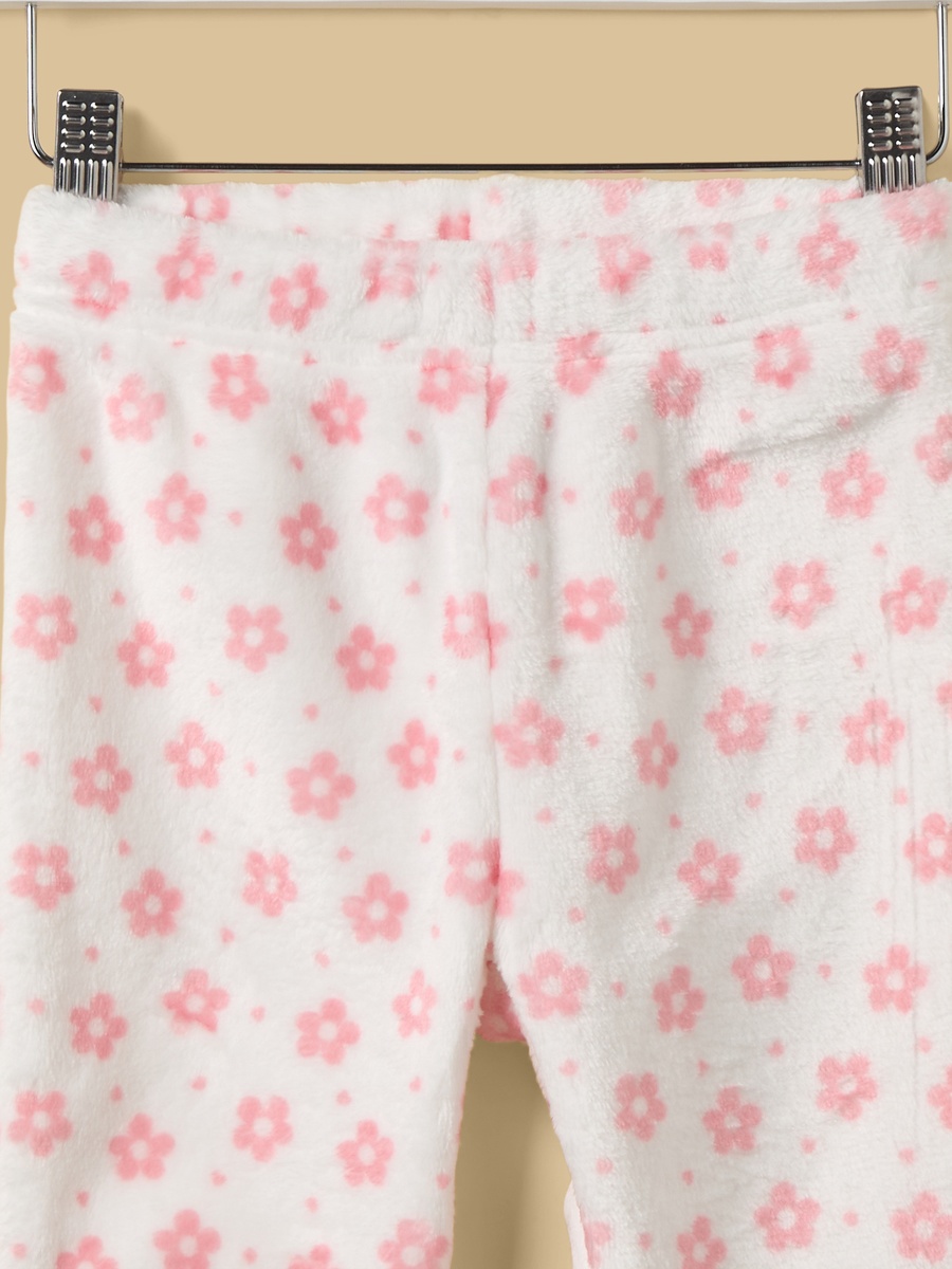 Bunny Applique Fleece Pyjama Set