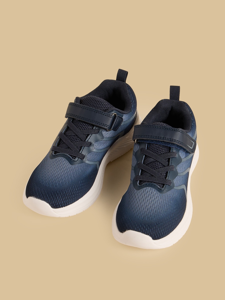 Ombre Sports Shoes with Hook and Loop Closure