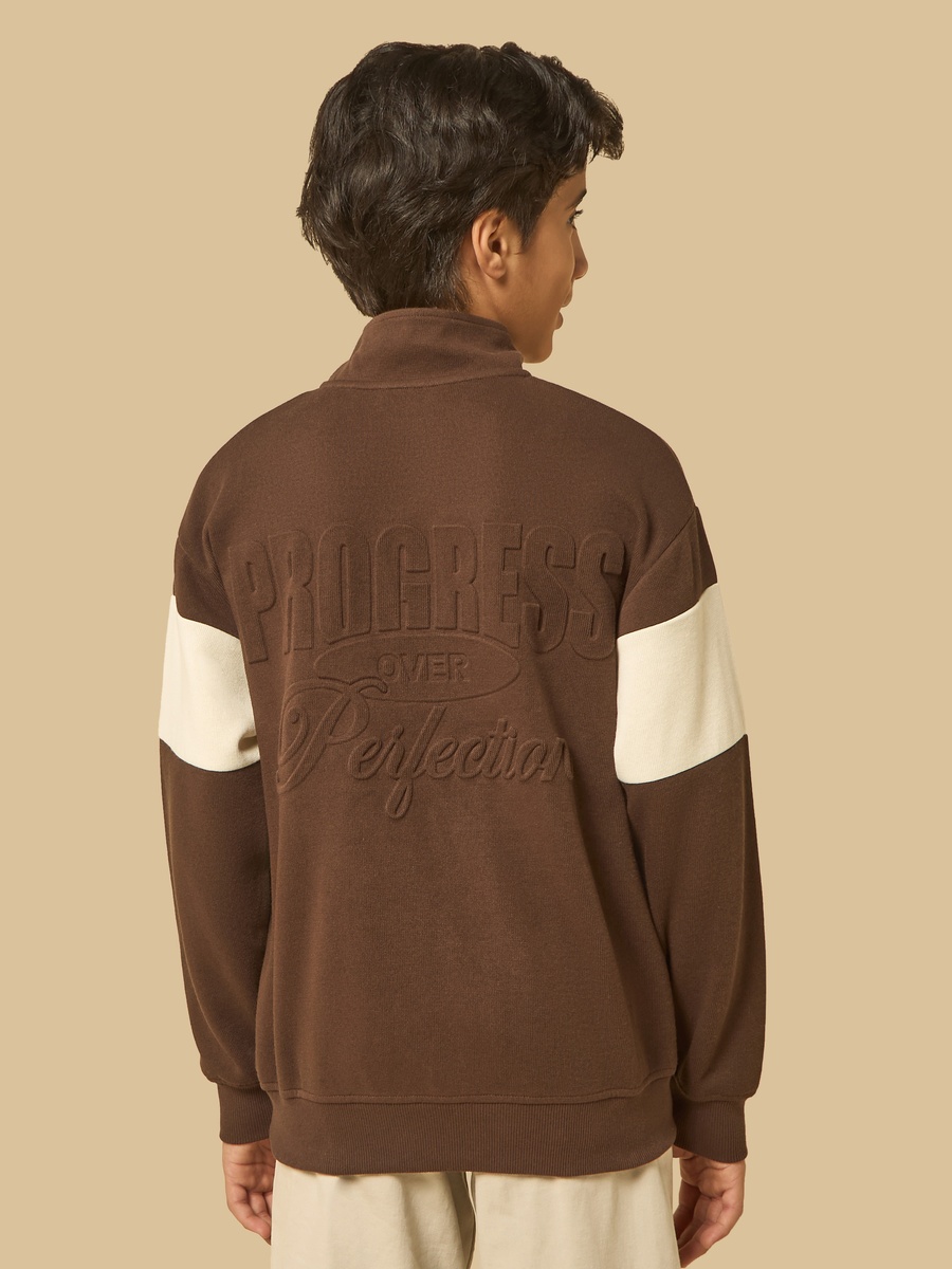 Printed Cut and Sew Sweatshirt