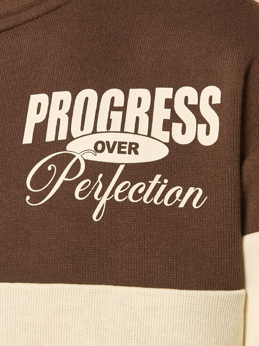 Printed Cut and Sew Sweatshirt