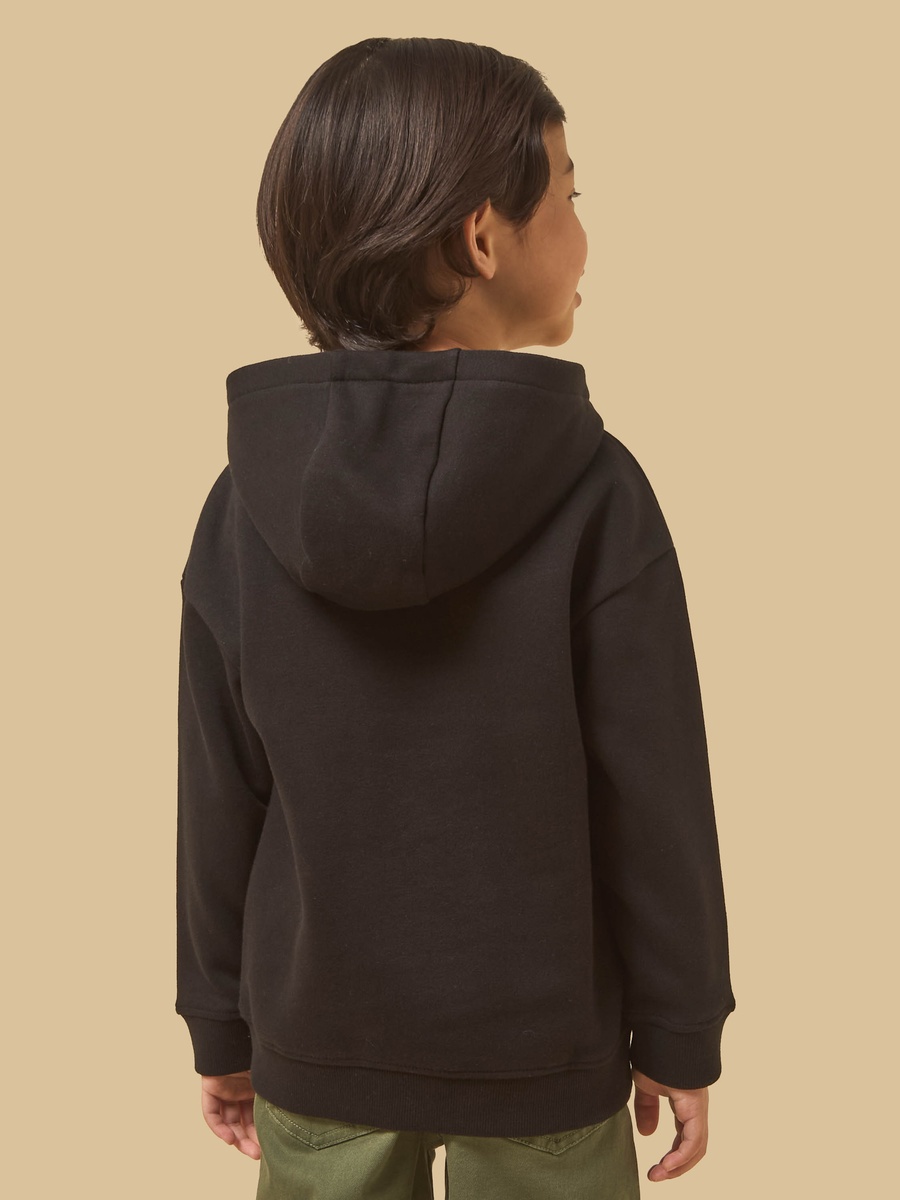 Gamer Print Hooded Sweatshirt