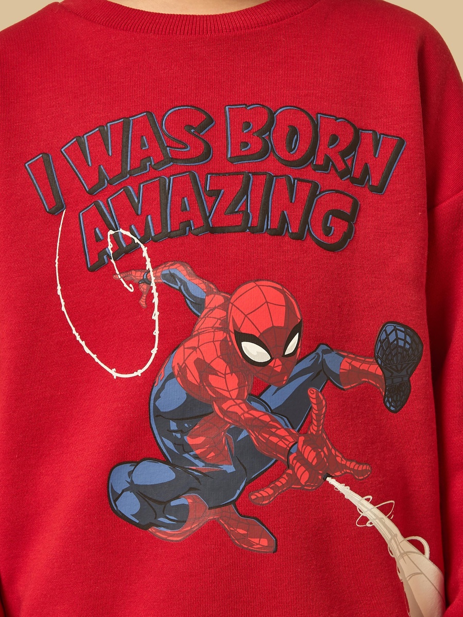 Spider-Man Print Sweatshirt