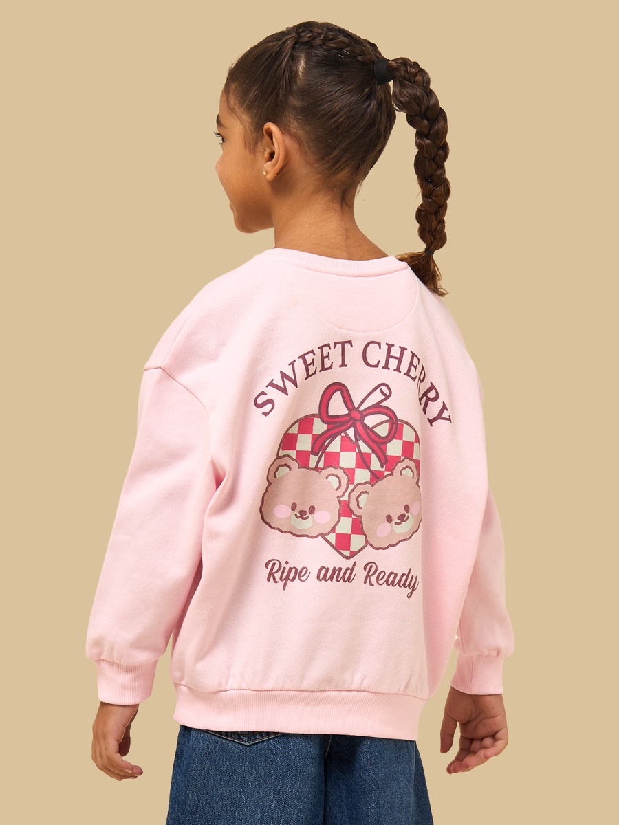 Graphic Print Oversized Sweatshirt