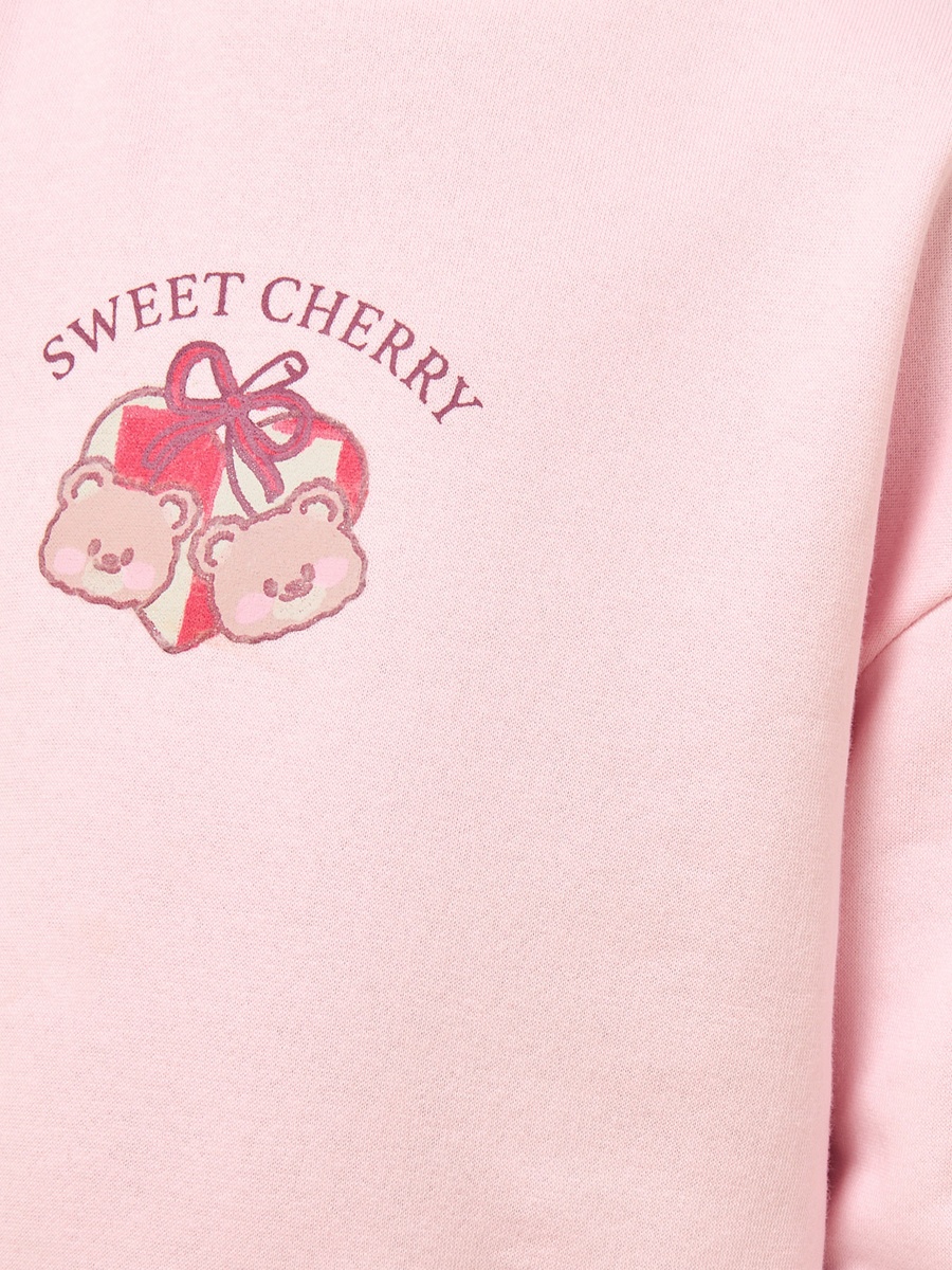 Graphic Print Oversized Sweatshirt