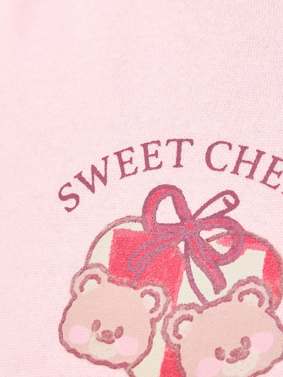 Graphic Print Oversized Sweatshirt