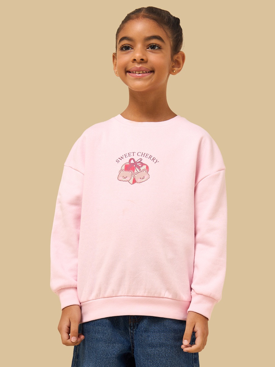 Graphic Print Oversized Sweatshirt