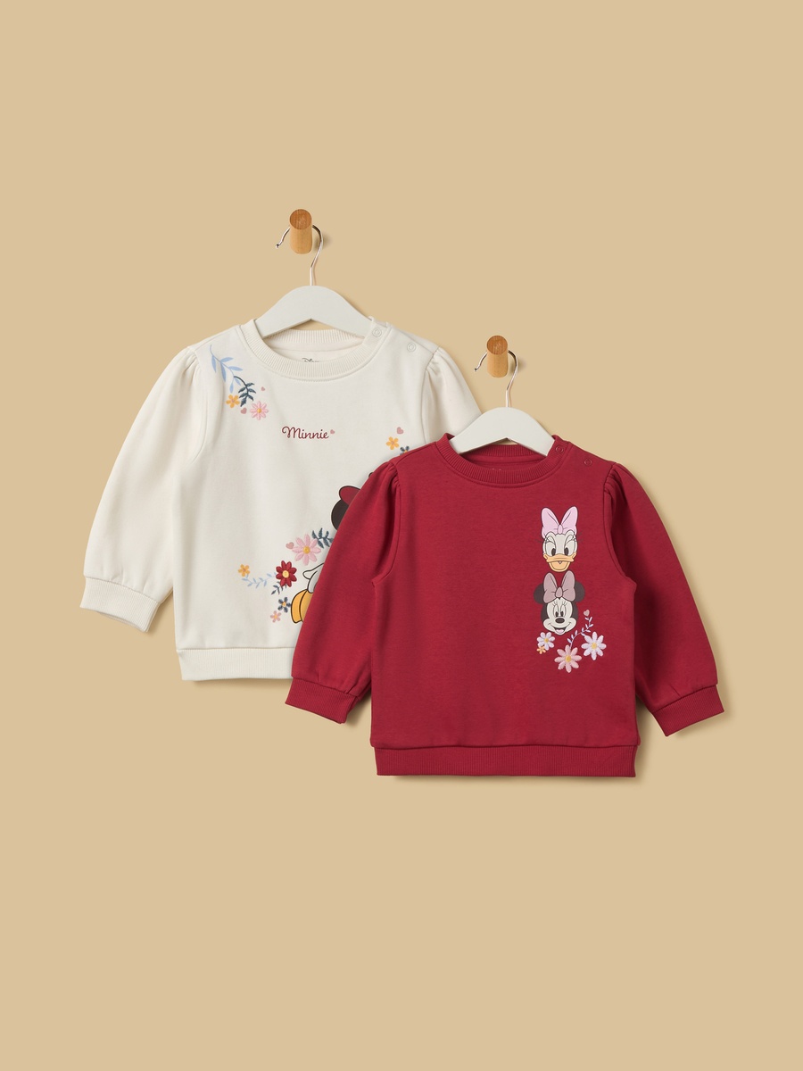 Pack of 2 - Minnie Mouse Print Sweatshirt