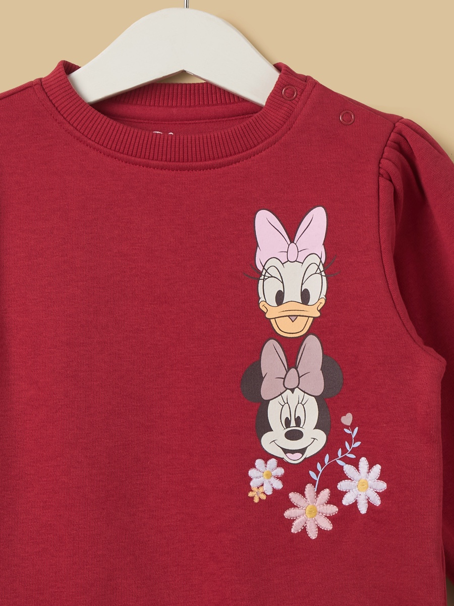 Pack of 2 - Minnie Mouse Print Sweatshirt
