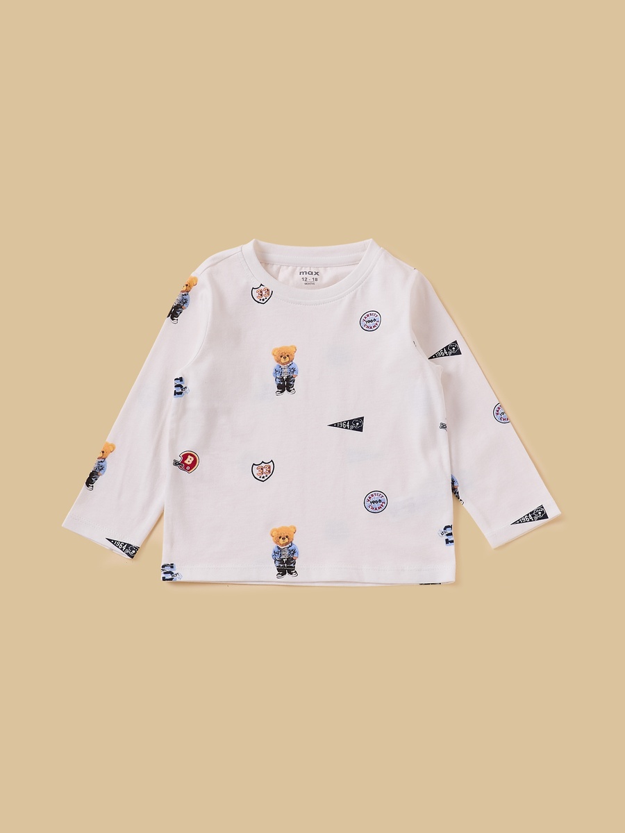 Pack of 3 - Bear Print T-Shirt