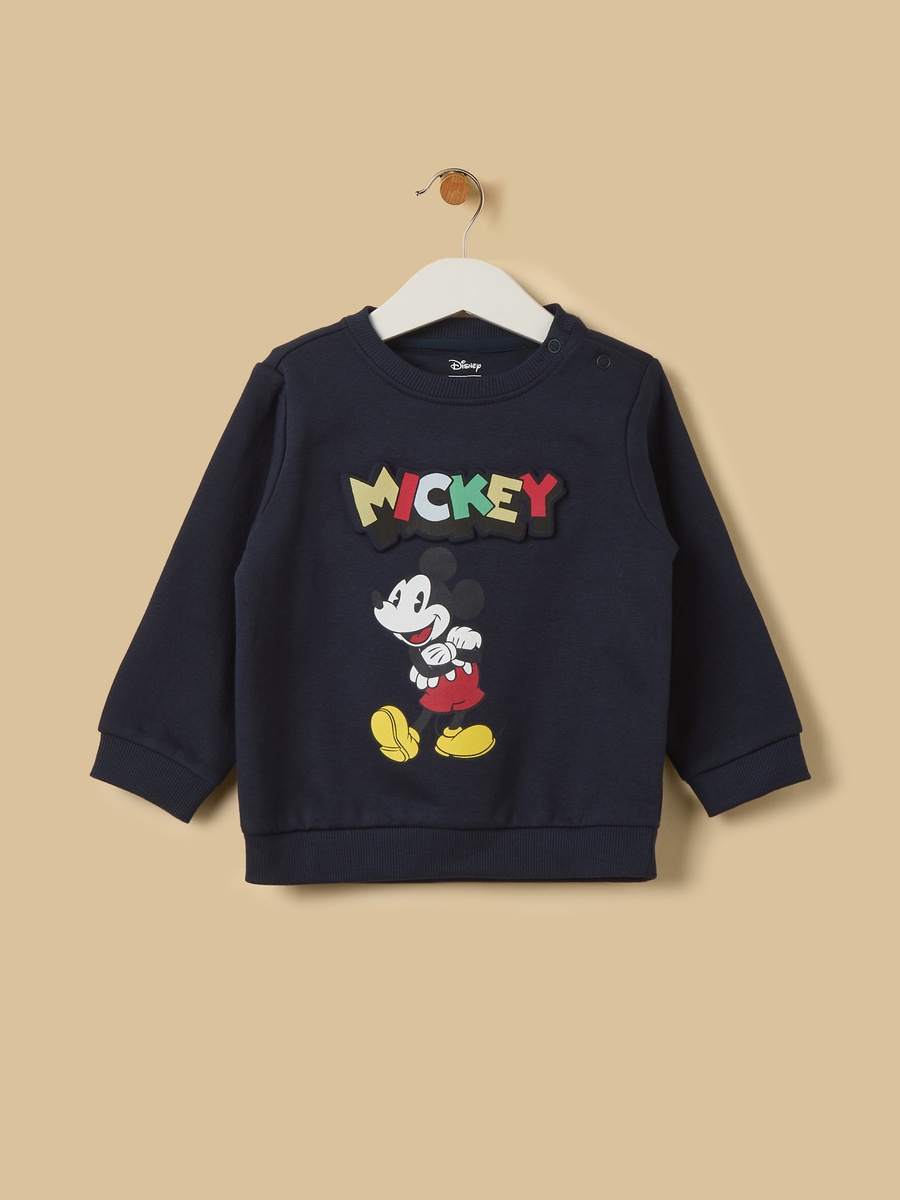 Mickey Mouse Print Sweatshirt and Joggers Set