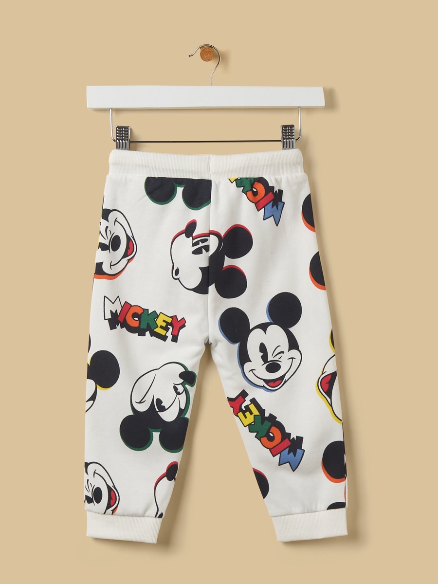Mickey Mouse Print Sweatshirt and Joggers Set