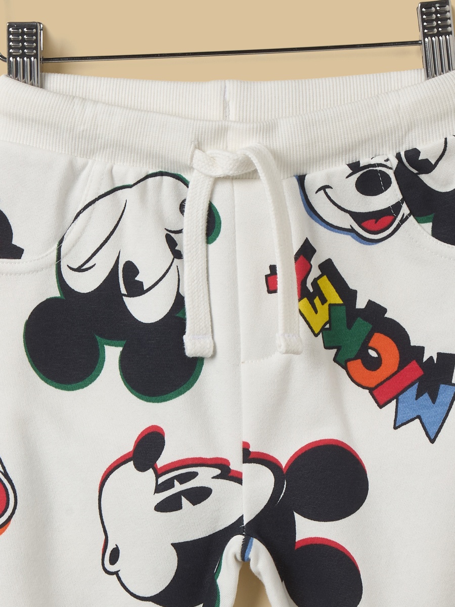 Mickey Mouse Print Sweatshirt and Joggers Set