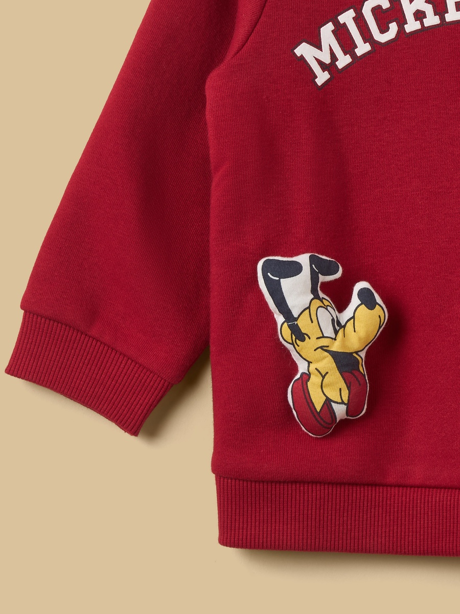 Mickey Mouse and Pluto Print Sweatshirt and Joggers Set