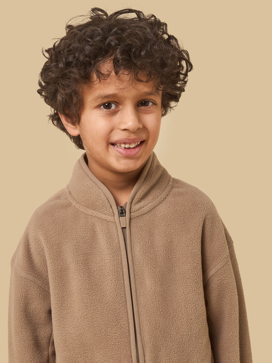Fleece Zip Through Jacket
