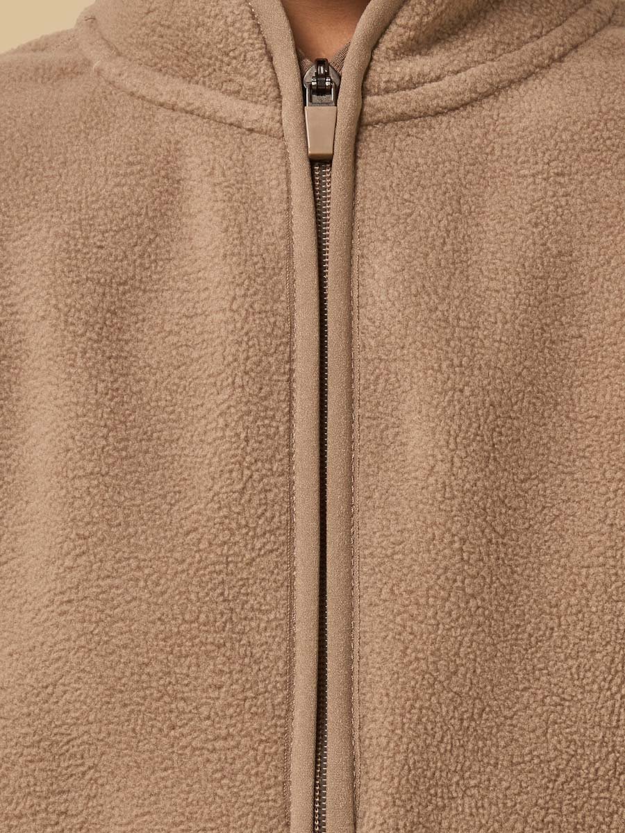 Fleece Zip Through Jacket