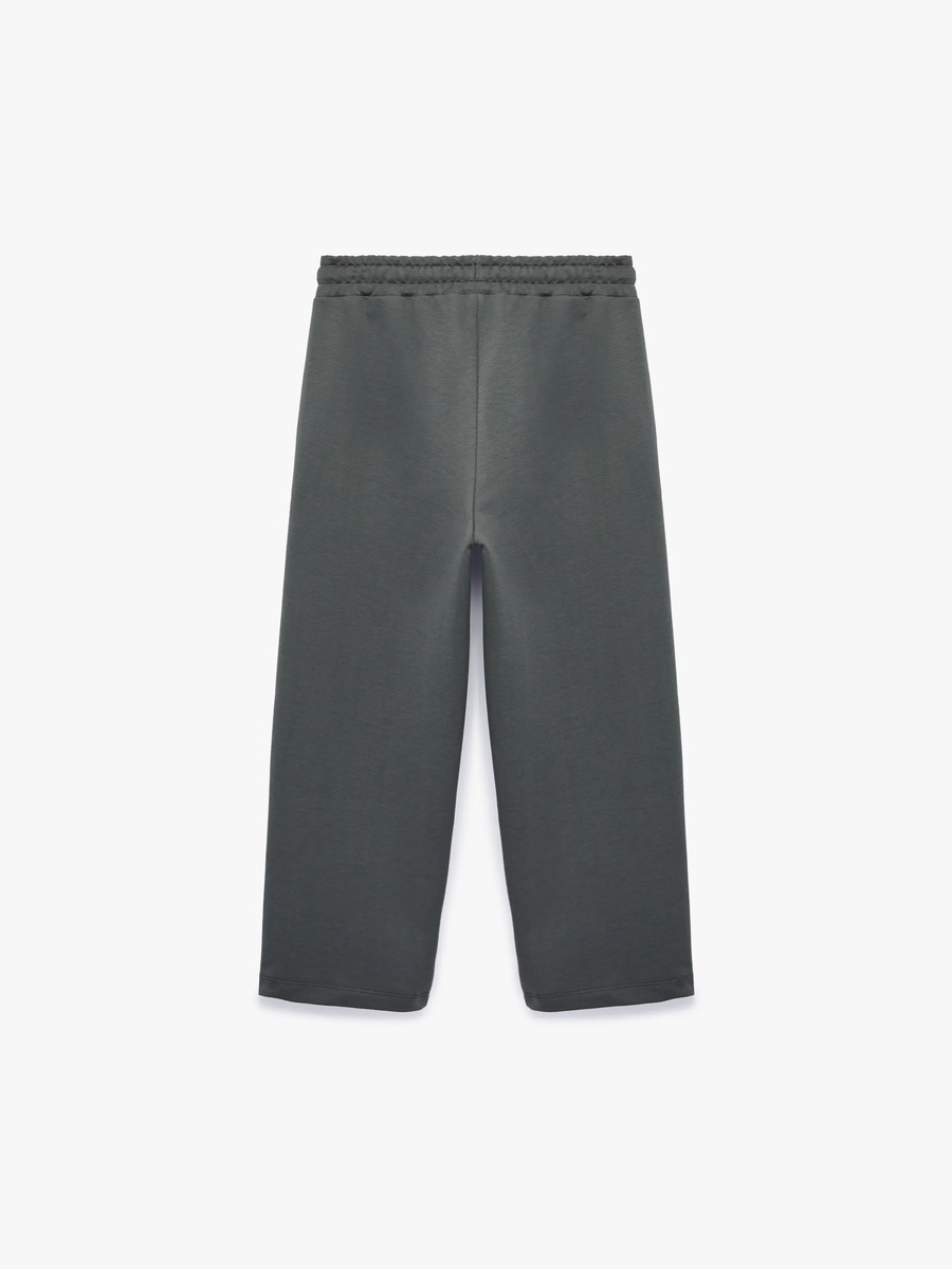 Boys Grey Cotton Joggers