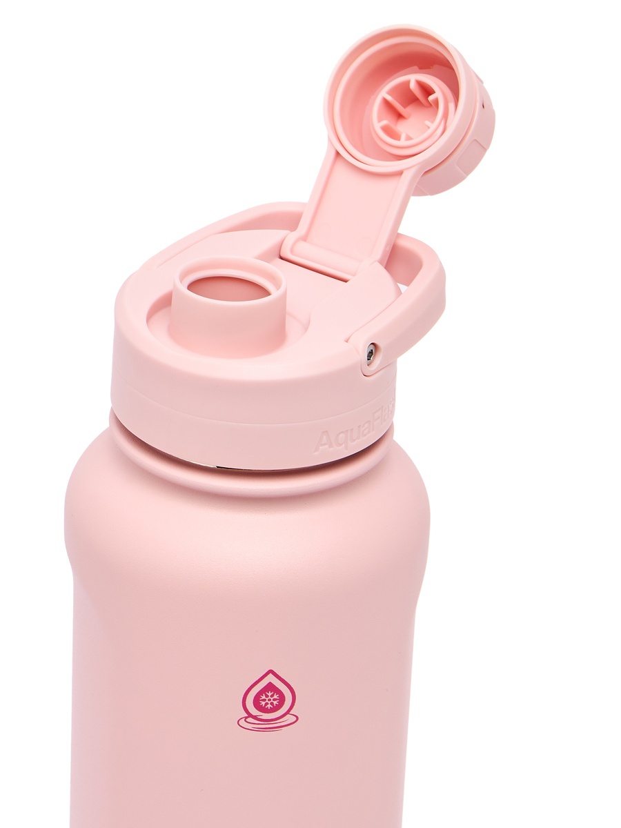 Solid Stainless Steel Water Bottle with Handle - 1.1 L