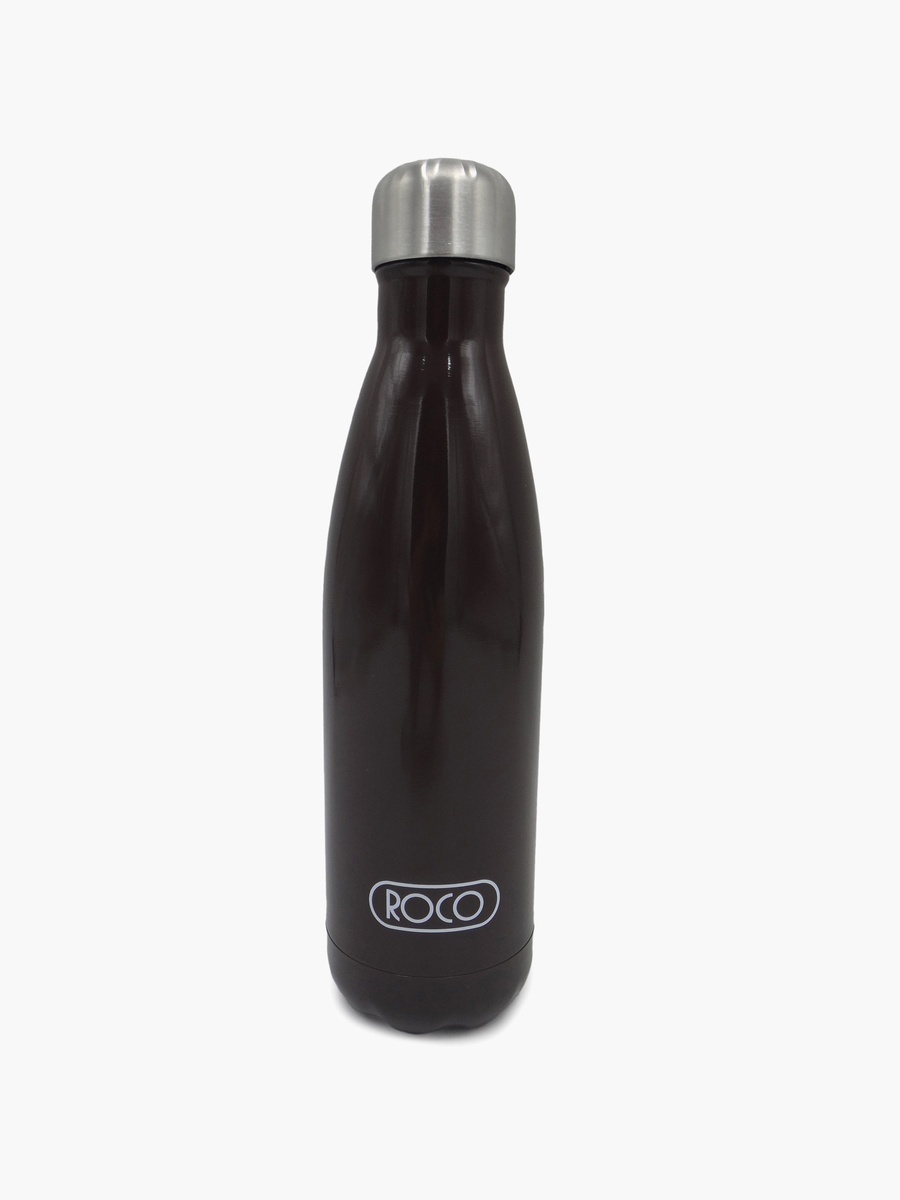 Plain Stainless Steel Double Wall Water Bottle - 500 ml