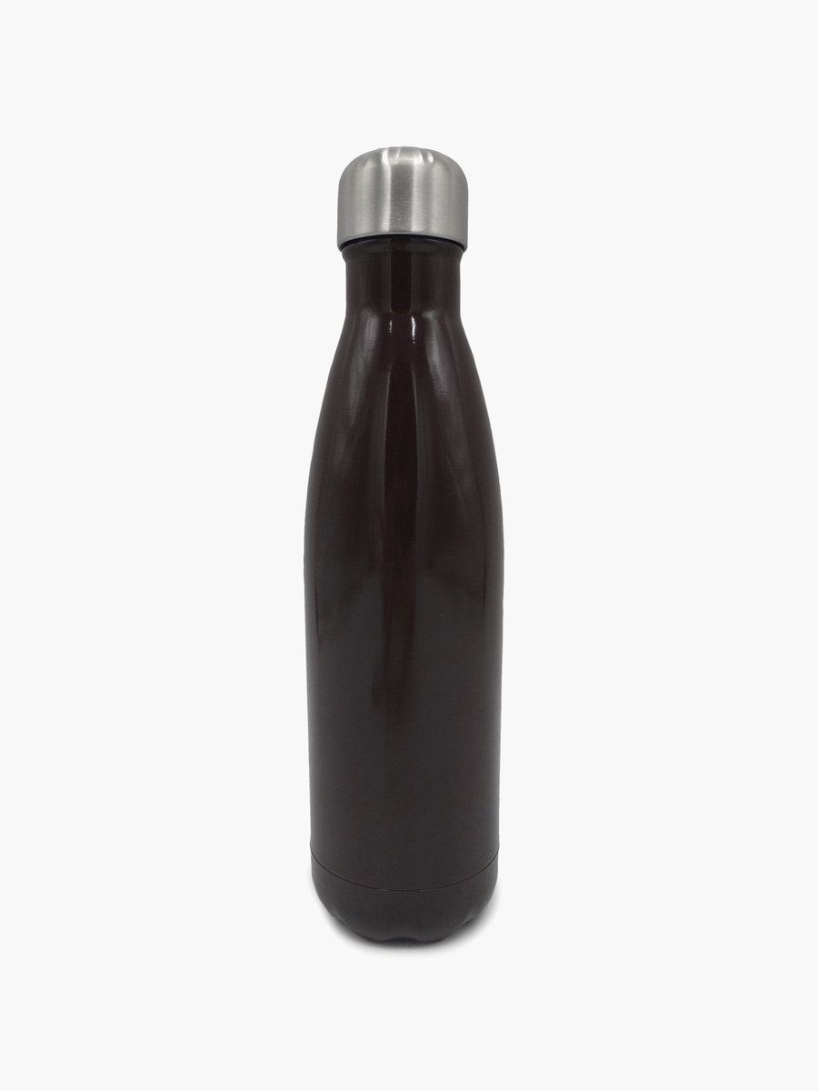 Plain Stainless Steel Double Wall Water Bottle - 500 ml