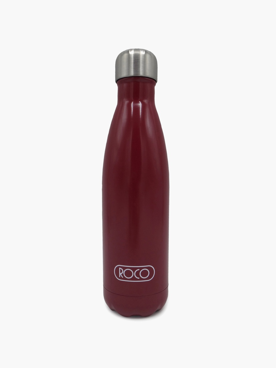 Plain Stainless Steel Double Wall Water Bottle - 500 ml