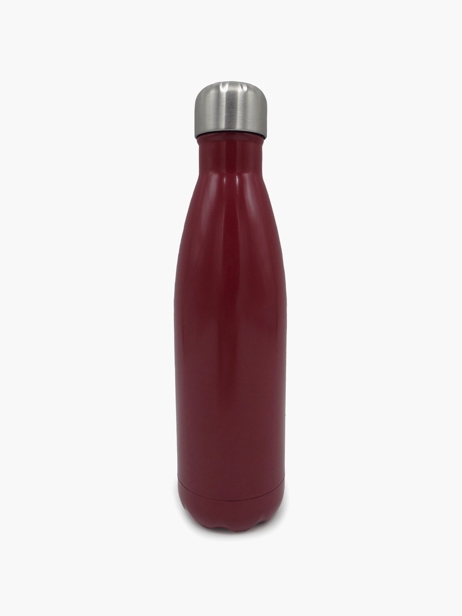 Plain Stainless Steel Double Wall Water Bottle - 500 ml