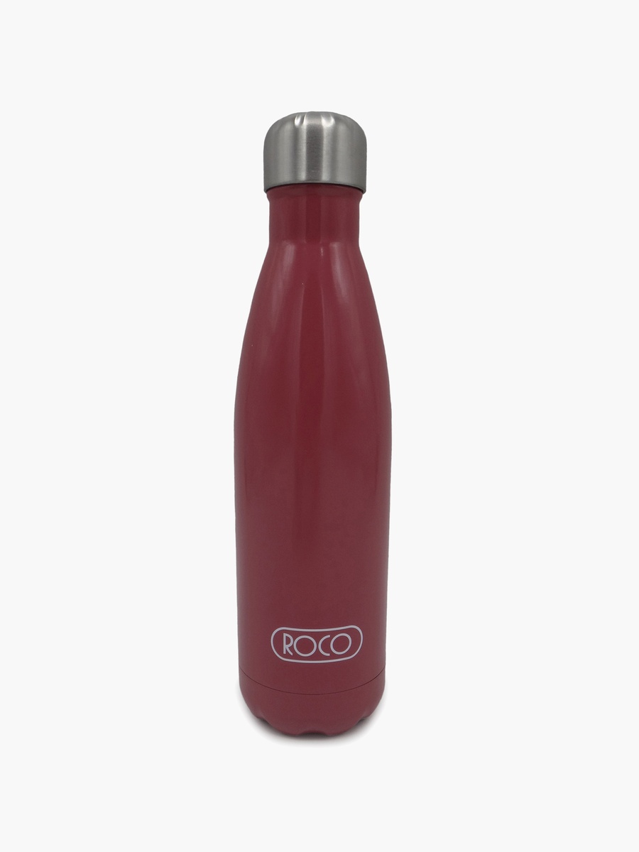 Plain Stainless Steel Double Wall Water Bottle - 500 ml