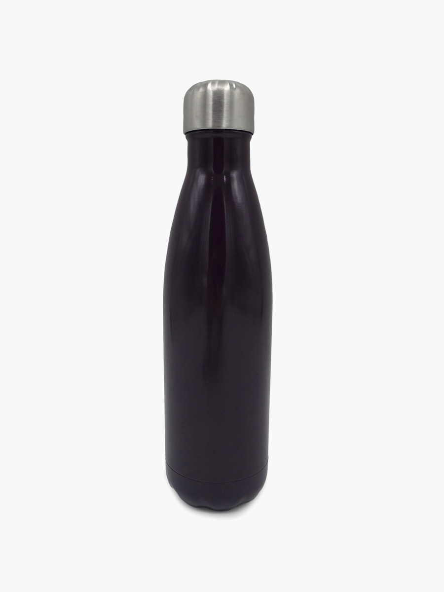 Plain Stainless Steel Double Wall Water Bottle - 500 ml