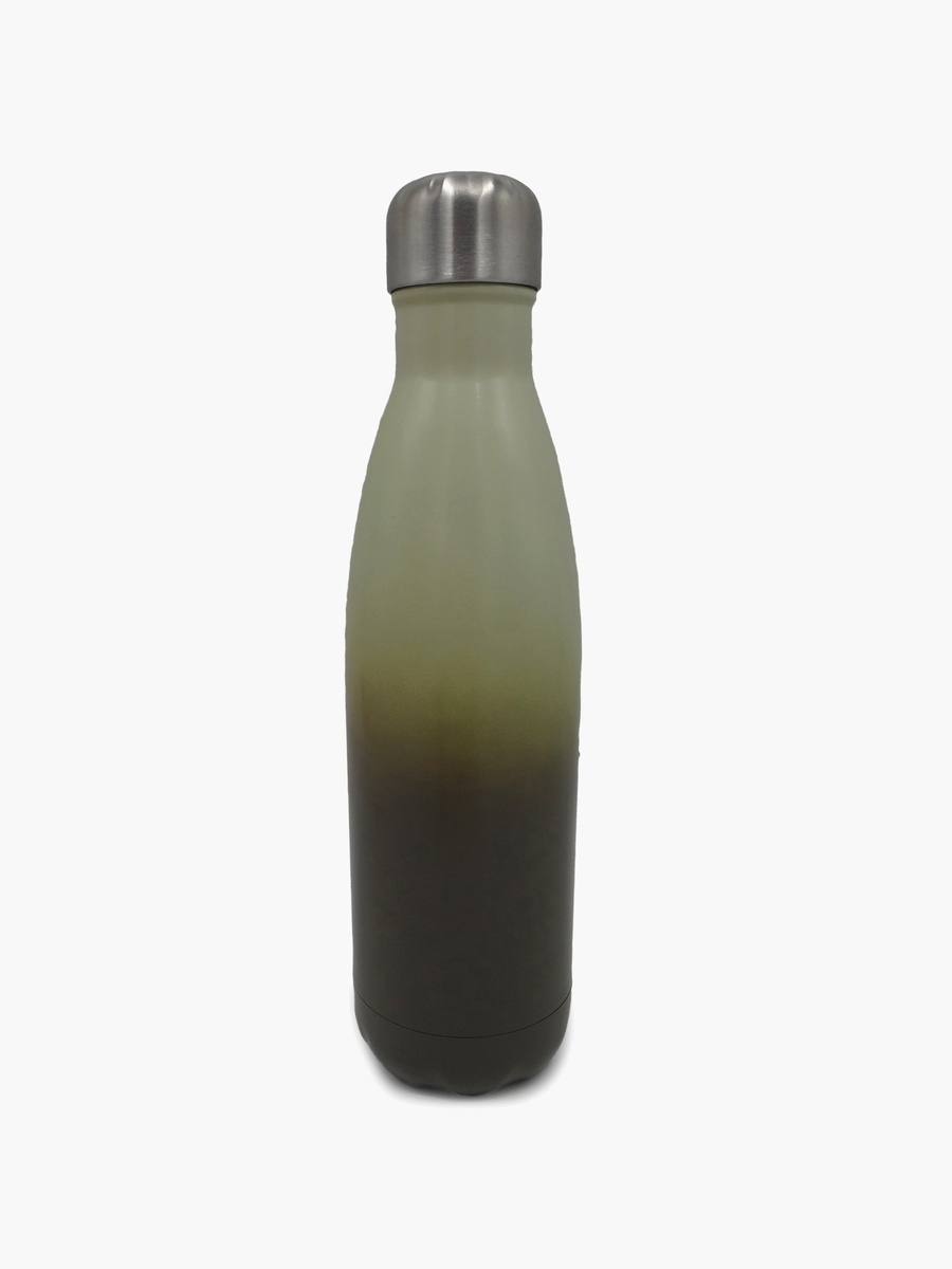 Plain Stainless Steel Double Wall Water Bottle - 500 ml