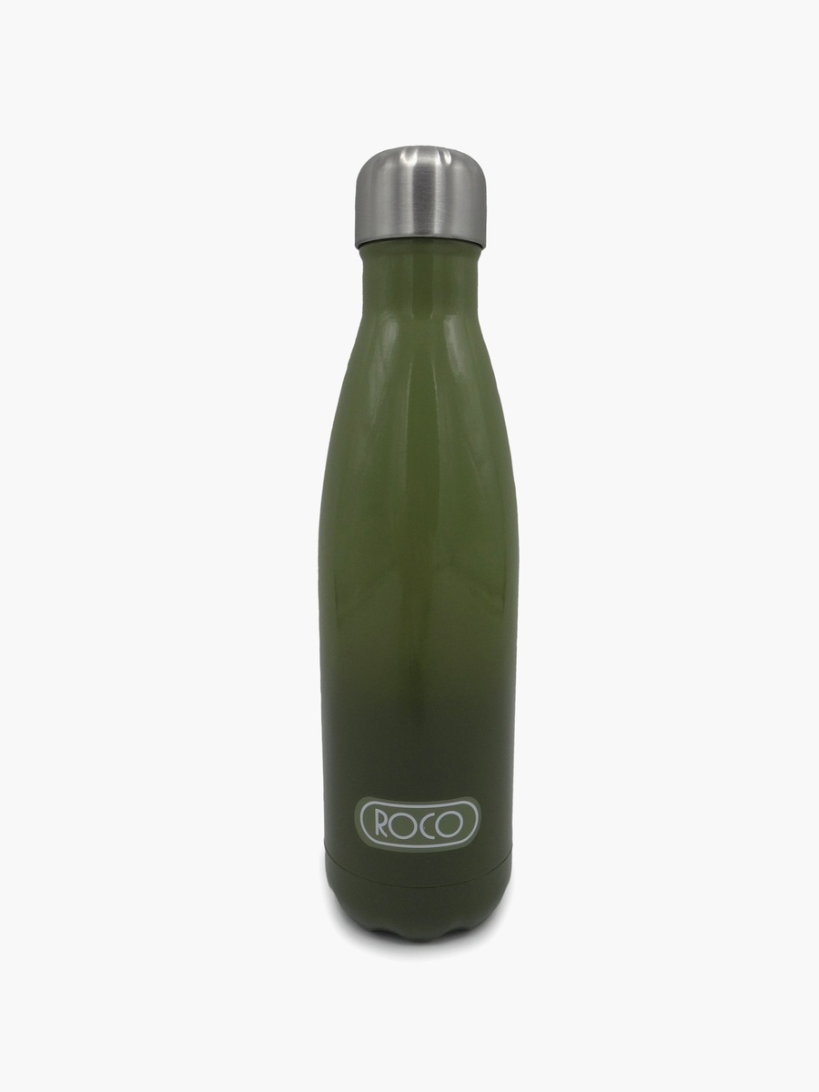 Plain Stainless Steel Double Wall Water Bottle - 500 ml