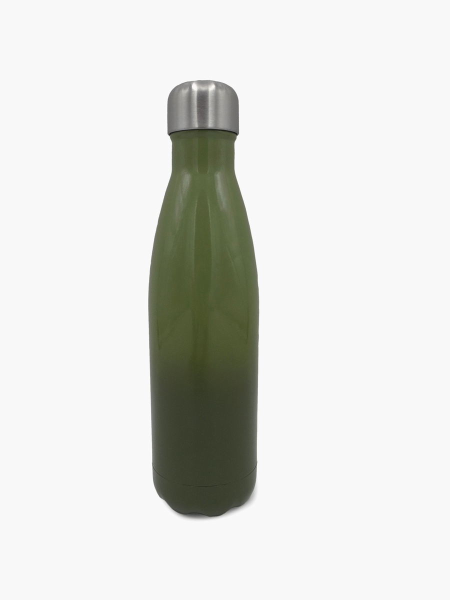 Plain Stainless Steel Double Wall Water Bottle - 500 ml