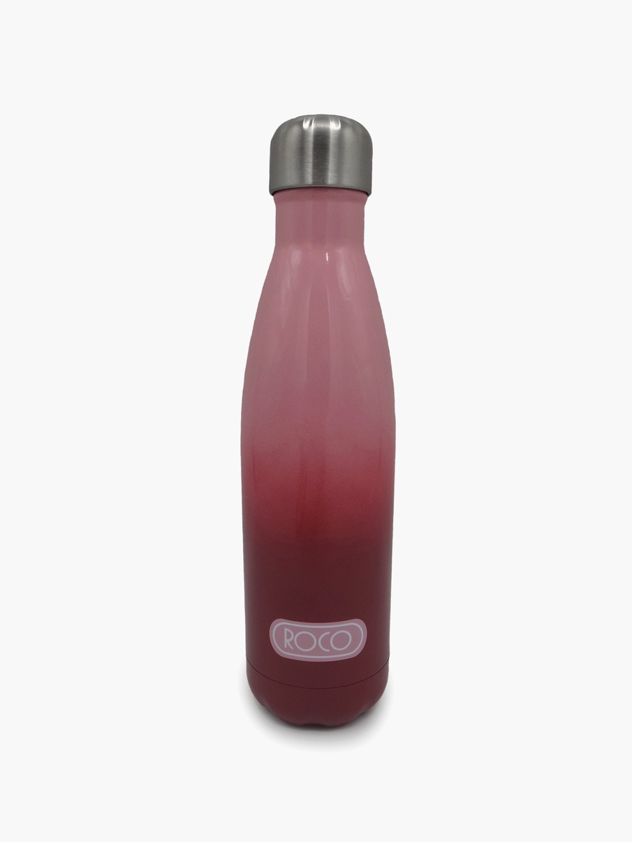 Plain Stainless Steel Double Wall Water Bottle - 500 ml