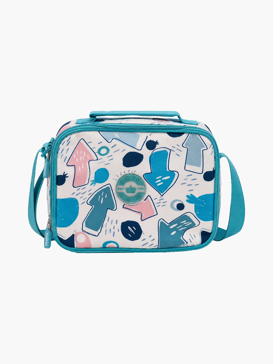 Tooly Crown Fashion 4-Piece School Backpack Set with Pencil Case and Water Bottle - 17 Inch