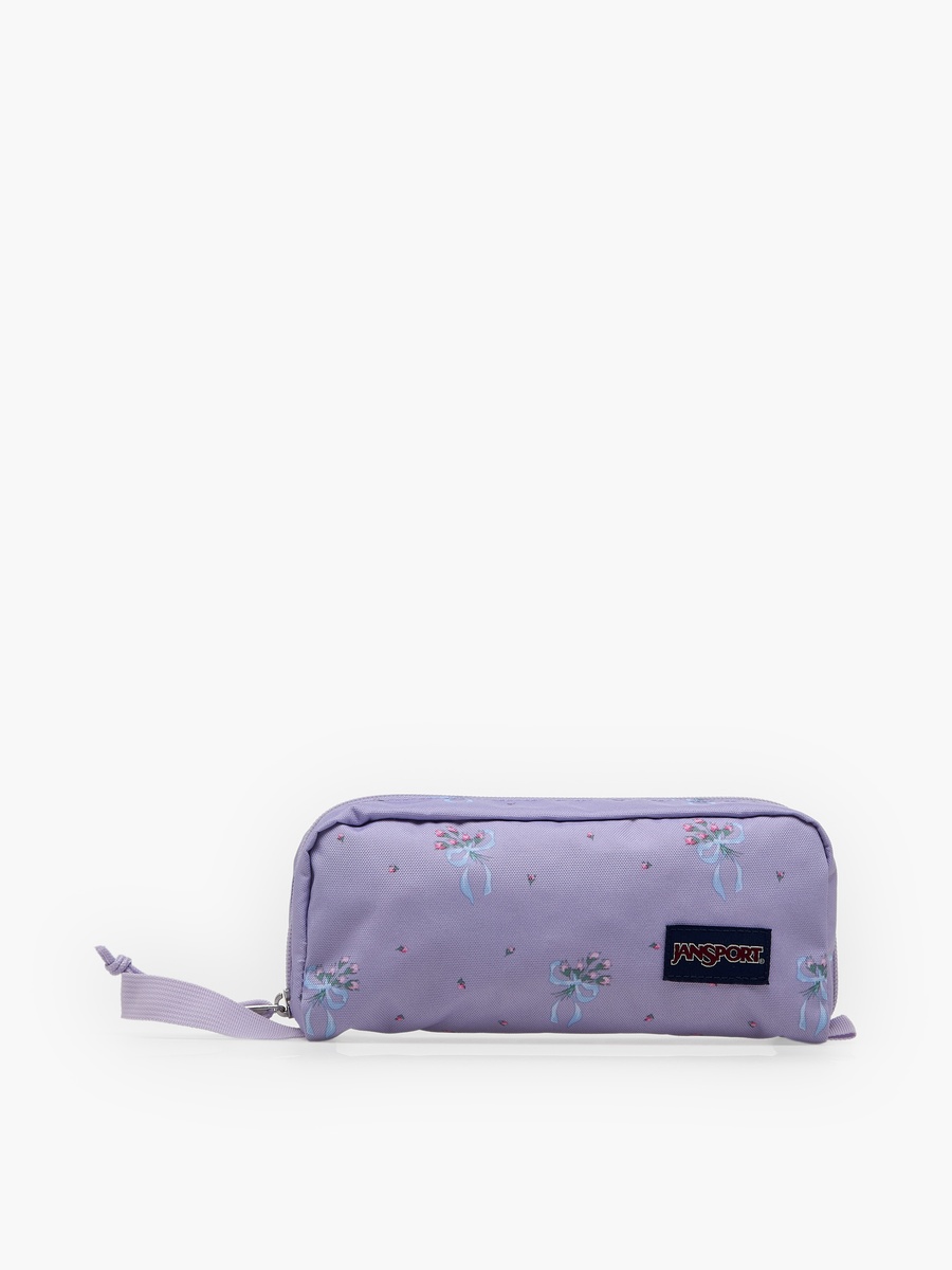 Floral Print Pencil Pouch with Zip Closure