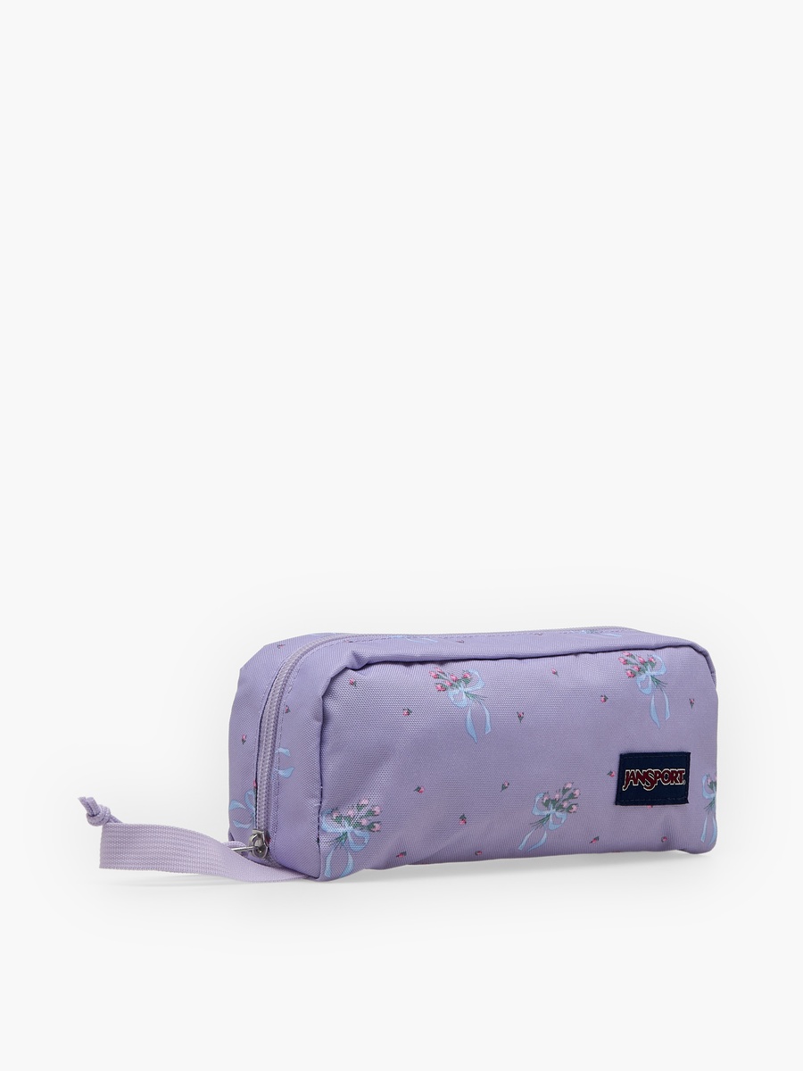 Floral Print Pencil Pouch with Zip Closure