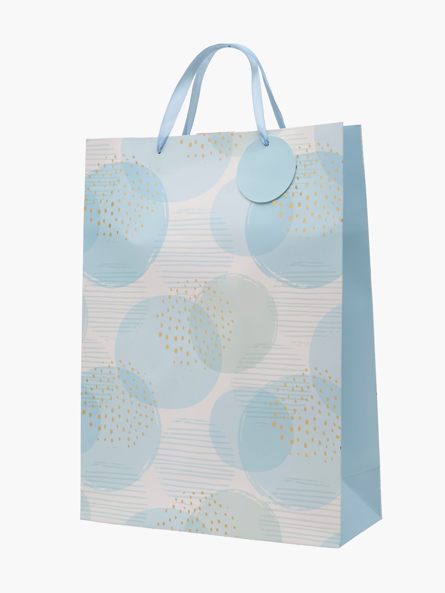 Circle Print Gift Bag - Large