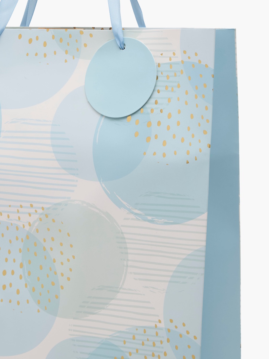 Circle Print Gift Bag - Large