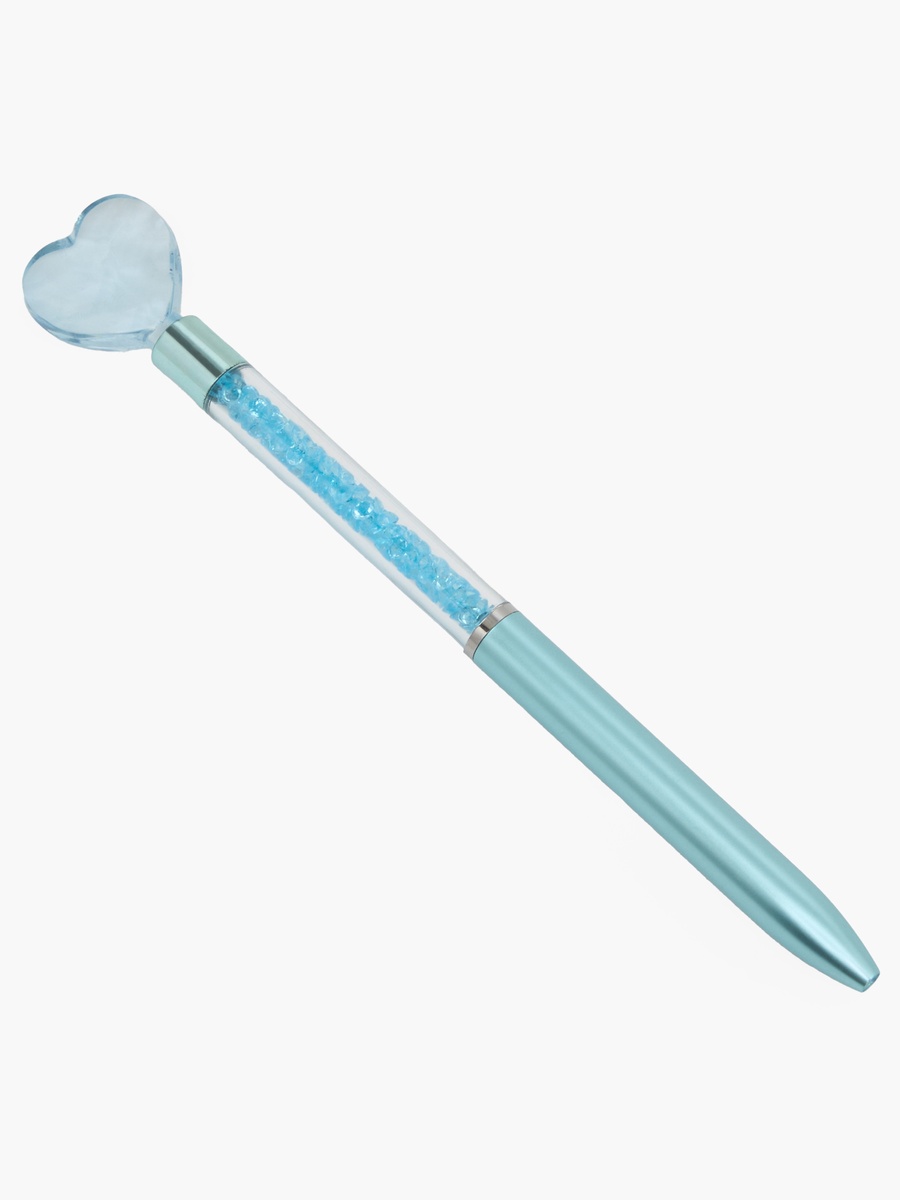 Heart Topped Ball Pen - Black Ink
