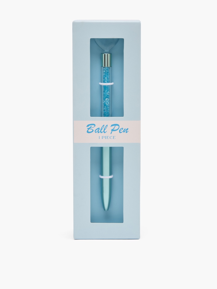 Heart Topped Ball Pen - Black Ink
