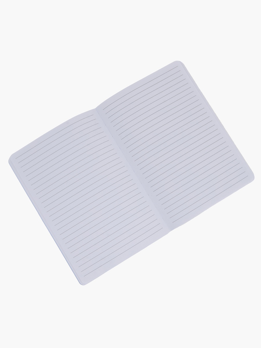 Floral Initial Print Soft Cover Notebook - 96 Pages