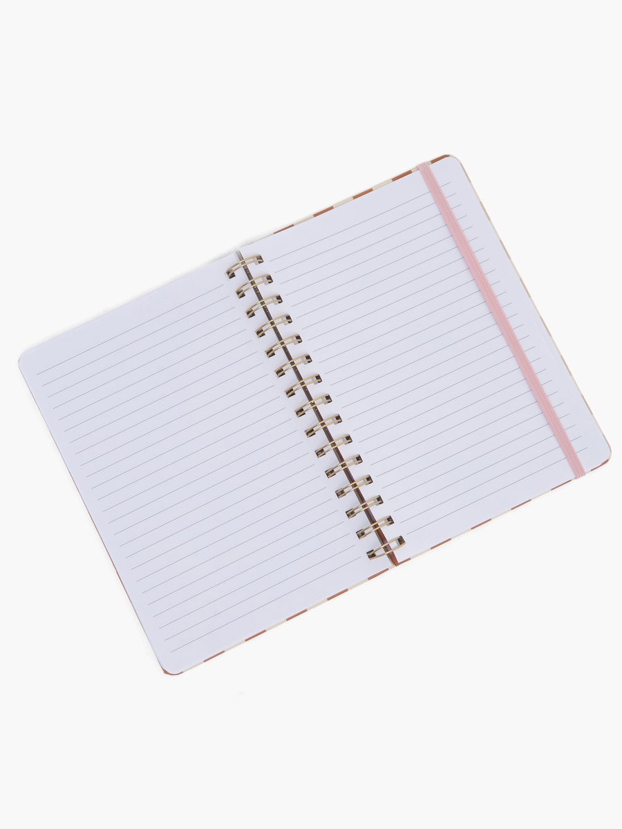 Check Print Notebook with Spiral Binding - 60 Pages