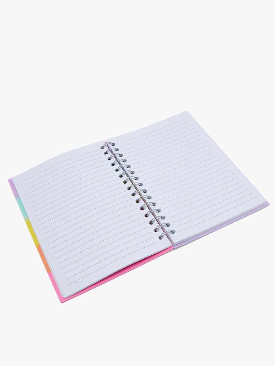 Heart Design Notebook with Spiral Binding