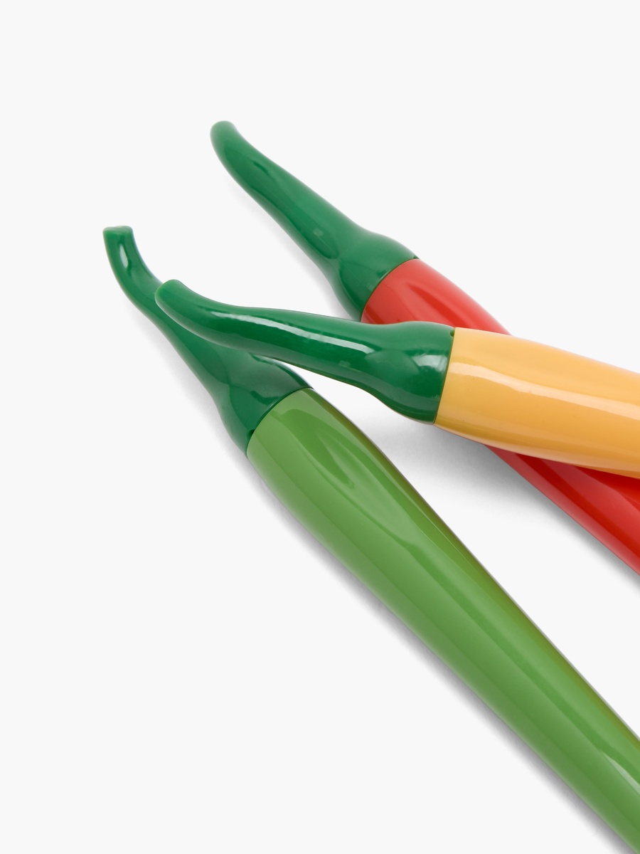 Set of 3 - Chilli Design Pen