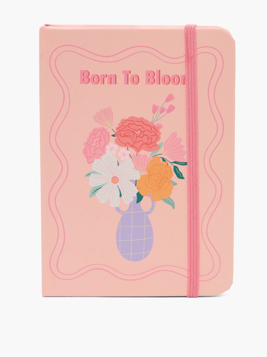 Floral Print Notebook