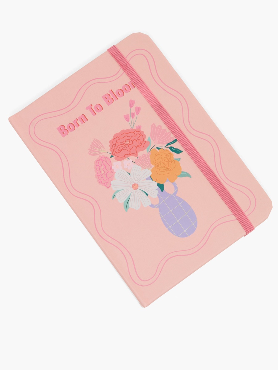 Floral Print Notebook